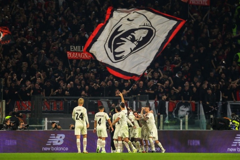  Świetne widowisko na Stadio Olimpico - Roma 1:2 Milan