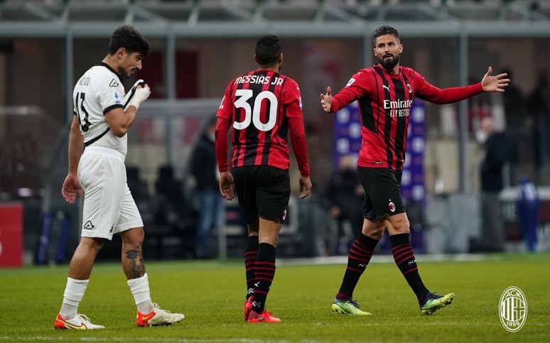  Niewykorzystane sytuacje zemściły się brutalnie - Milan 1:2 Spezia